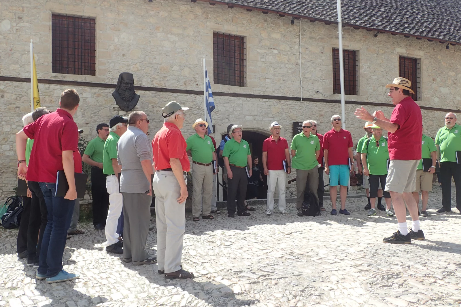 Omodos, on chante pour les Pops