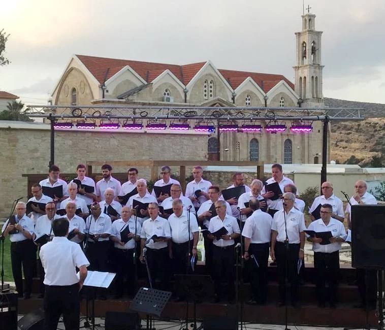 Germasogeia, répétition avant concert